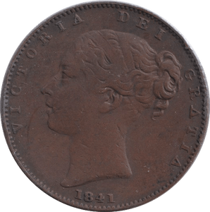 1841 FARTHING ( GF ) - FARTHING - Cambridgeshire Coins