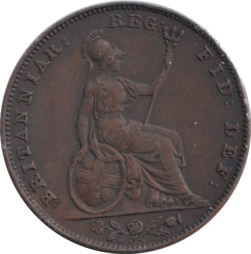 1841 FARTHING ( GF ) - FARTHING - Cambridgeshire Coins