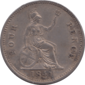 1841 FOURPENCE ( EF ) - Fourpence - Cambridgeshire Coins