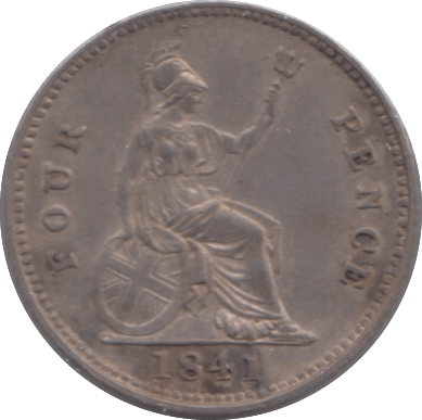 1841 FOURPENCE ( EF ) - Fourpence - Cambridgeshire Coins