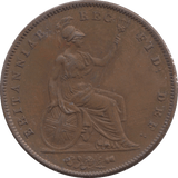 1841 PENNY BRITANNIA ( EF ) - PENNY - Cambridgeshire Coins