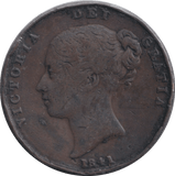 1841 PENNY ( FINE ) - PENNY - Cambridgeshire Coins