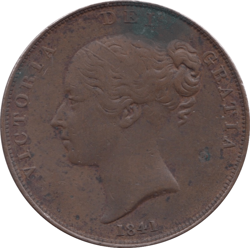 1841 PENNY ( GVF ) - WORLD COINS - Cambridgeshire Coins