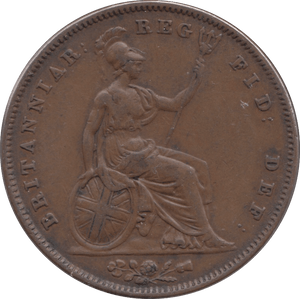 1841 PENNY ( VF ) - Penny - Cambridgeshire Coins