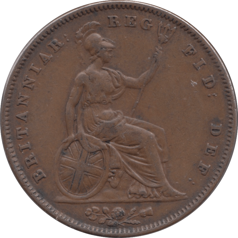 1841 PENNY ( VF ) - Penny - Cambridgeshire Coins