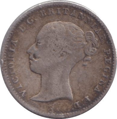 1842 FOURPENCE ( FINE ) 2 - FOURPENCE - Cambridgeshire Coins