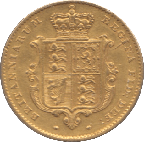 1842 GOLD HALF SOVEREIGN ( GVF ) - HALF SOVEREIGN - Cambridgeshire Coins