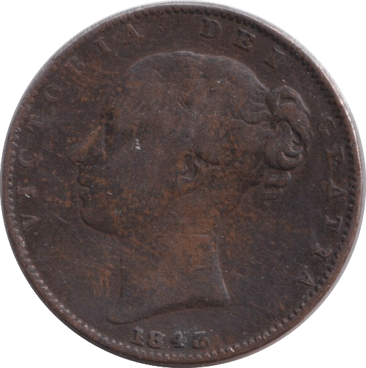 1843 FARTHING ( NF ) - FARTHING - Cambridgeshire Coins