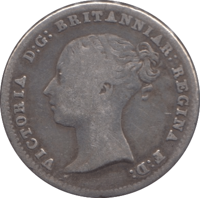 1843 FOURPENCE ( GF ) - Fourpence - Cambridgeshire Coins