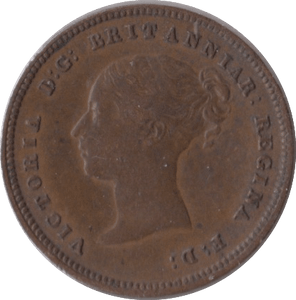 1843 HALF FARTHING ( EF ) - Farthing - Cambridgeshire Coins