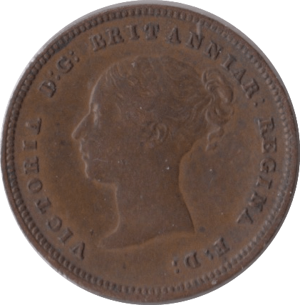 1843 HALF FARTHING ( EF ) - Farthing - Cambridgeshire Coins