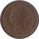 1843 HALF FARTHING ( EF ) - Farthing - Cambridgeshire Coins