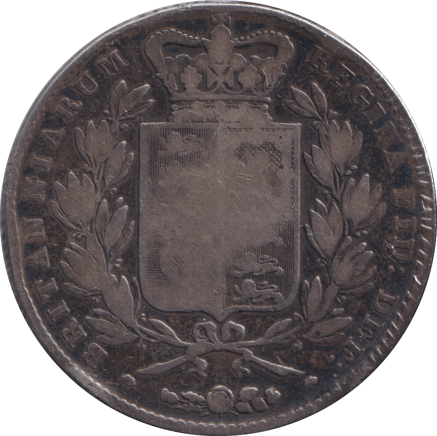 1844 CROWN ( FAIR ) - CROWN - Cambridgeshire Coins