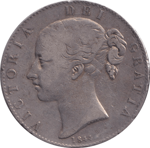 1844 CROWN ( GF ) - CROWN - Cambridgeshire Coins