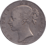 1844 CROWN ( GF ) - CROWN - Cambridgeshire Coins