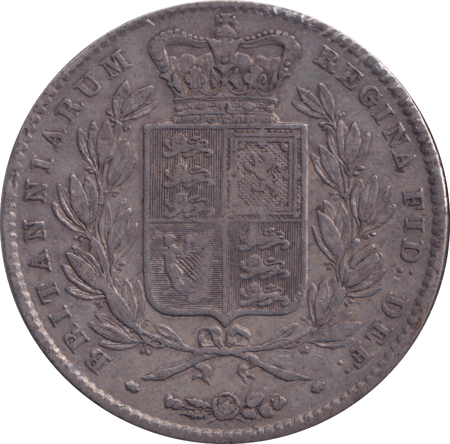 1844 CROWN ( GF ) - CROWN - Cambridgeshire Coins