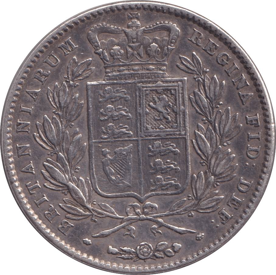 1844 CROWN ( GVF ) - CROWN - Cambridgeshire Coins