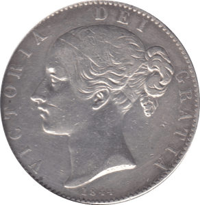 1844 CROWN ( VF ) - CROWN - Cambridgeshire Coins