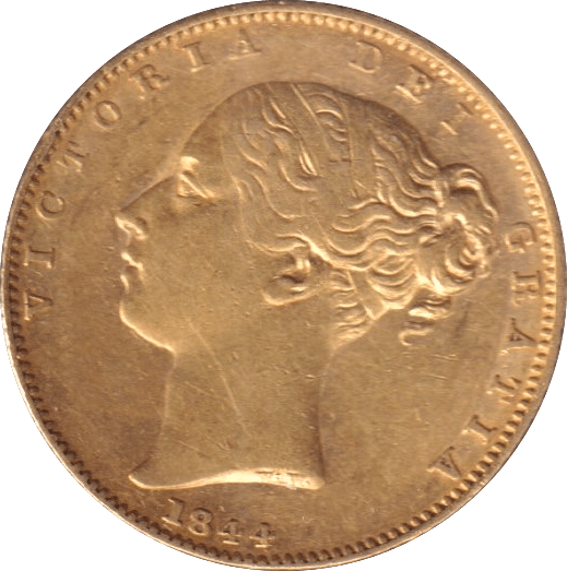 1844 GOLD SOVEREIGN ( GVF ) - SOVEREIGN - Cambridgeshire Coins