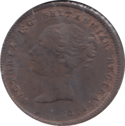 1844 HALF FARTHING ( AUNC ) - Half Farthing - Cambridgeshire Coins