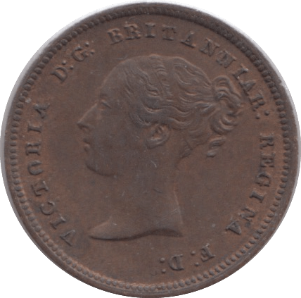 1844 HALF FARTHING ( GVF ) 2 - Half Farthing - Cambridgeshire Coins