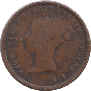 1844 HALF FARTHING ( VF ) 2 - Half Farthing - Cambridgeshire Coins