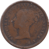 1844 HALF FARTHING ( VF ) 2 - Half Farthing - Cambridgeshire Coins