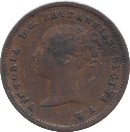 1844 HALF FARTHING ( VF ) - Half Farthing - Cambridgeshire Coins