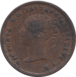 1844 HALF FARTHING ( VF ) - Half Farthing - Cambridgeshire Coins