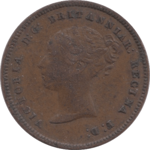 1844 HALF FARTHING ( VF ) - Half Farthing - Cambridgeshire Coins