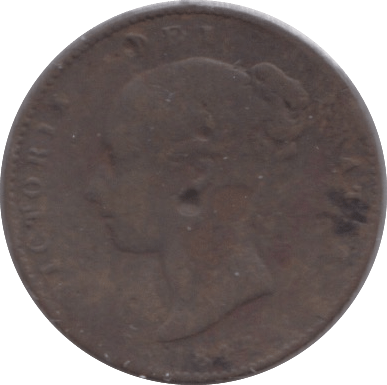 1844 ONE THIRD FARTHING ( FINE ) - One Third Farthing - Cambridgeshire Coins