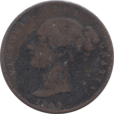 1844 ONE THIRD FARTHING ( NF ) - One Third Farthing - Cambridgeshire Coins