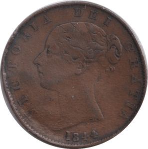 1844 PENNY ( NF ) - PENNY - Cambridgeshire Coins