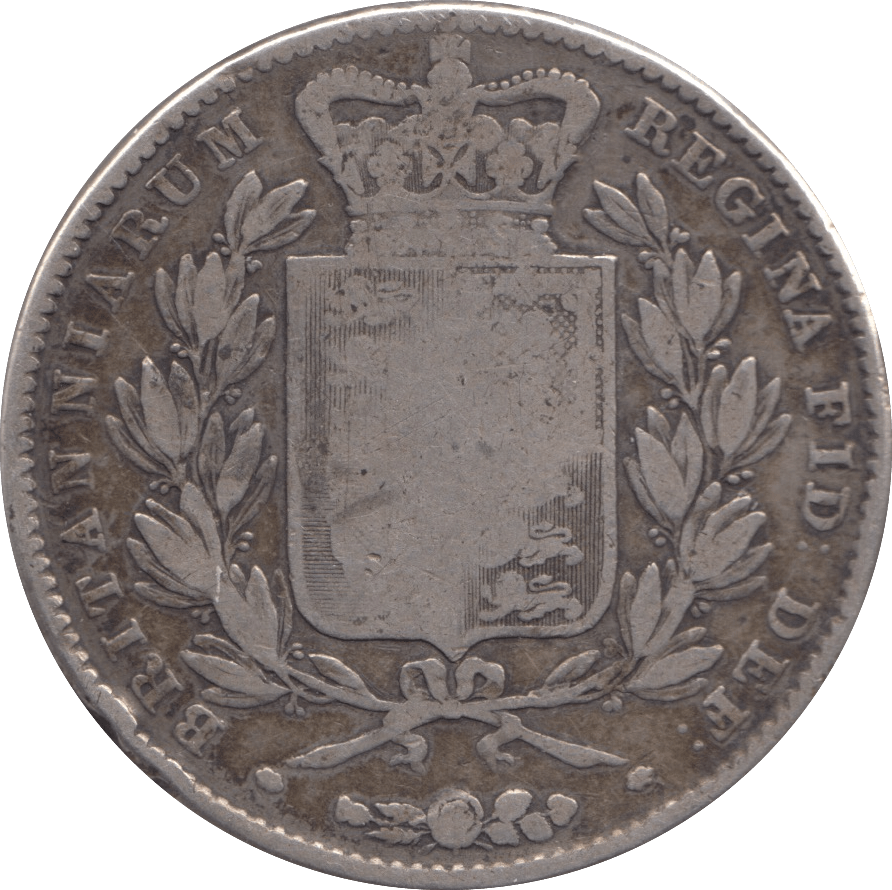 1845 CROWN ( FAIR ) VIII - CROWN - Cambridgeshire Coins