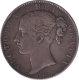 1845 CROWN ( GF ) - CROWN - Cambridgeshire Coins