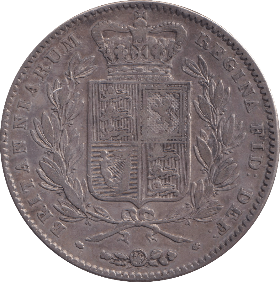 1845 CROWN ( GF ) - CROWN - Cambridgeshire Coins