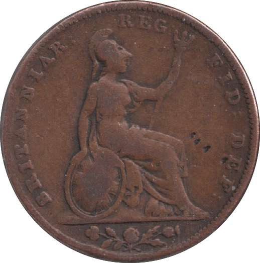 1845 FARTHING ( NF ) - FARTHING - Cambridgeshire Coins