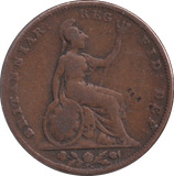 1845 FARTHING ( NF ) - FARTHING - Cambridgeshire Coins