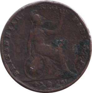 1845 FARTHING ( NF ) - FARTHING - Cambridgeshire Coins