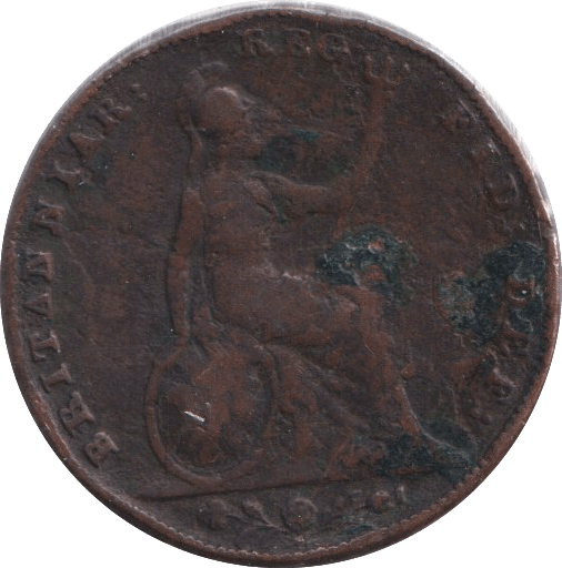 1845 FARTHING ( NF ) - FARTHING - Cambridgeshire Coins