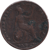 1845 FARTHING ( NF ) - FARTHING - Cambridgeshire Coins