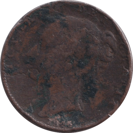 1845 FARTHING ( NF ) - FARTHING - Cambridgeshire Coins