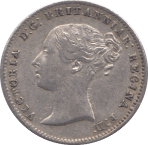 1845 FOURPENCE ( EF ) - Fourpence - Cambridgeshire Coins