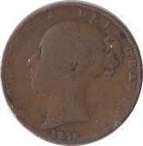 1846 FARTHING ( FAIR ) - Farthing - Cambridgeshire Coins