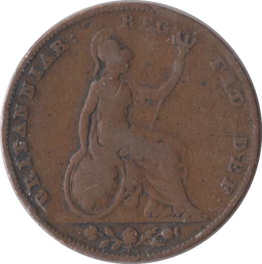 1846 FARTHING ( FAIR ) - Farthing - Cambridgeshire Coins