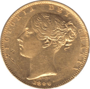 1846 GOLD SOVEREIGN ( EF ) - SOVEREIGN - Cambridgeshire Coins