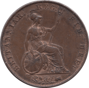 1846 HALFPENNY ( UNC ) - Halfpenny - Cambridgeshire Coins