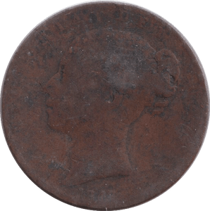 1847 FARTHING ( NF ) - FARTHING - Cambridgeshire Coins