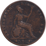 1847 FARTHING ( NF ) - FARTHING - Cambridgeshire Coins