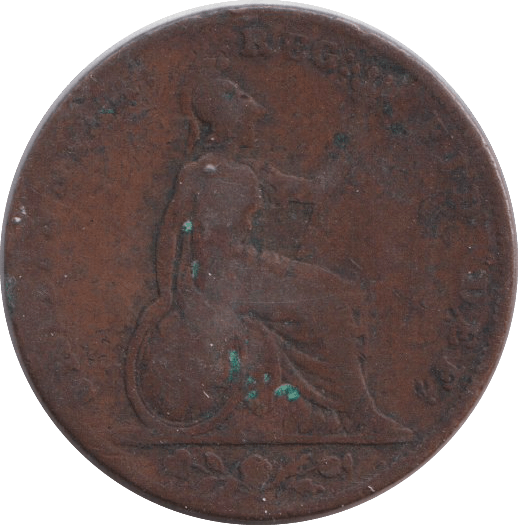 1847 FARTHING ( NF ) - FARTHING - Cambridgeshire Coins